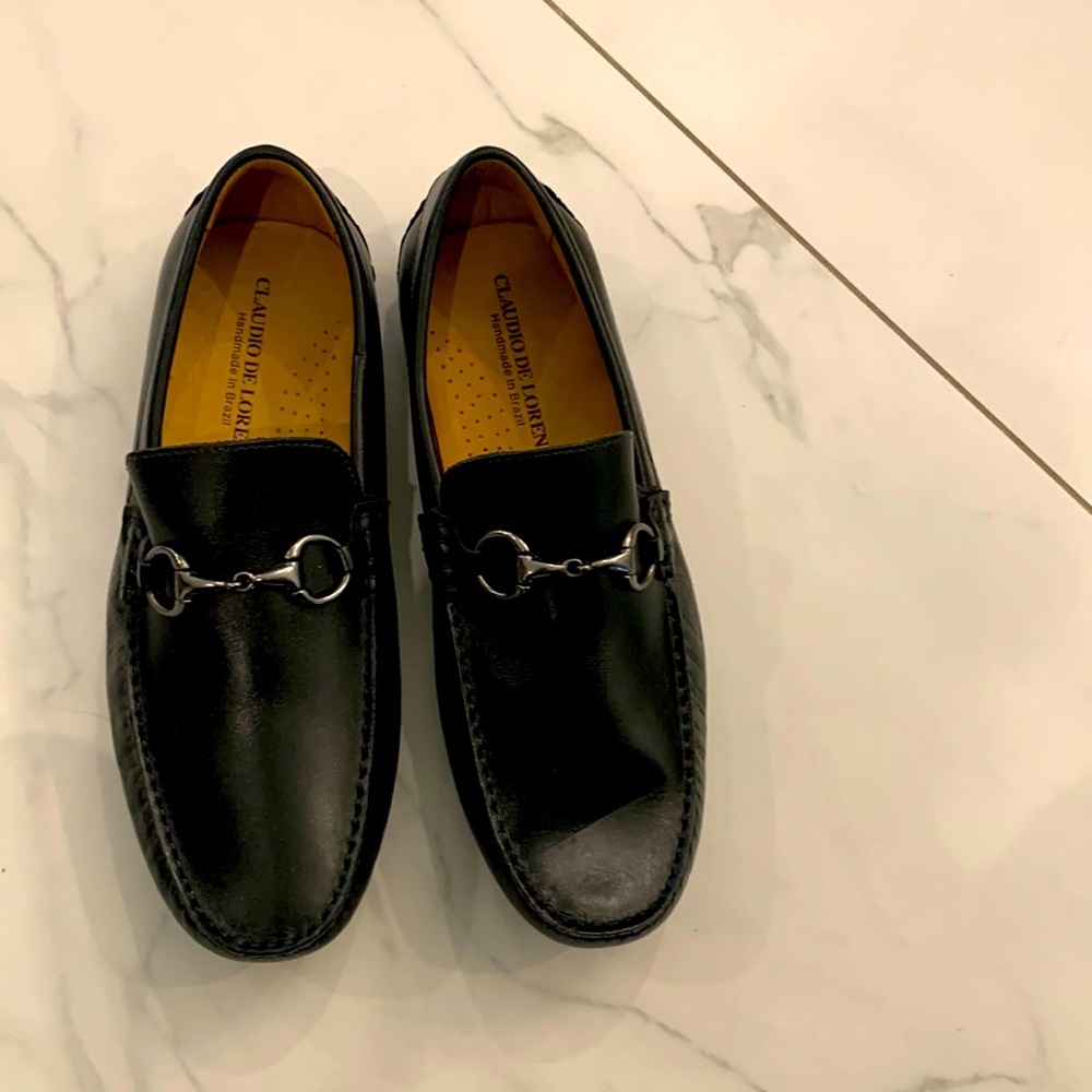 Black men’s soft loafers